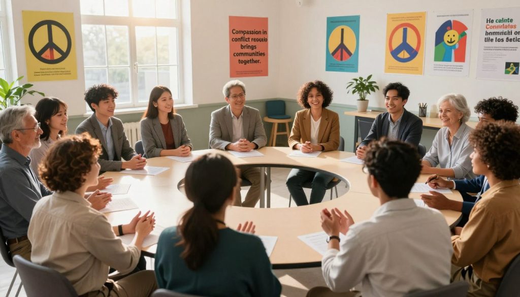 Compassion in conflict resolution brings communities together