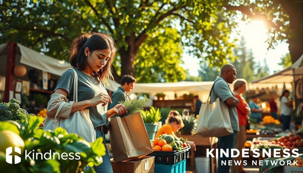 Eco-conscious behavior through mindful consumption and sustainable living