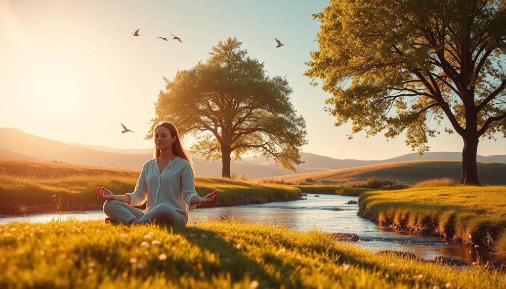 Morning outdoor time with sunlight exposure for circadian rhythm regulation