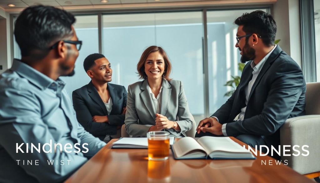 mental well-being through connection and active listening