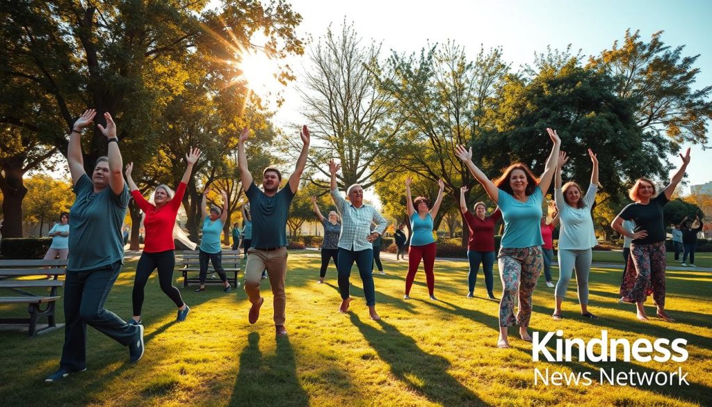 morning movement exercises energizing body for social impact