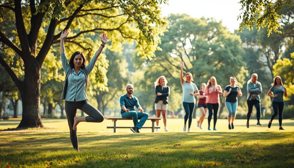 personal wellbeing and foundation for connection through health practices