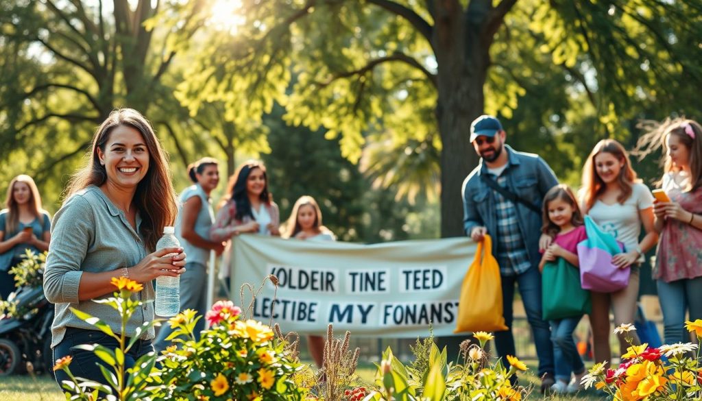 positive activism and community engagement for environmental awareness